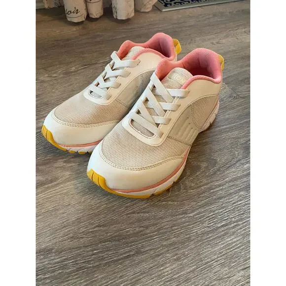 Vionic Seville Ivory Pink Slip On Fitness Running Shoe Sneakers - Picture 4 of 9